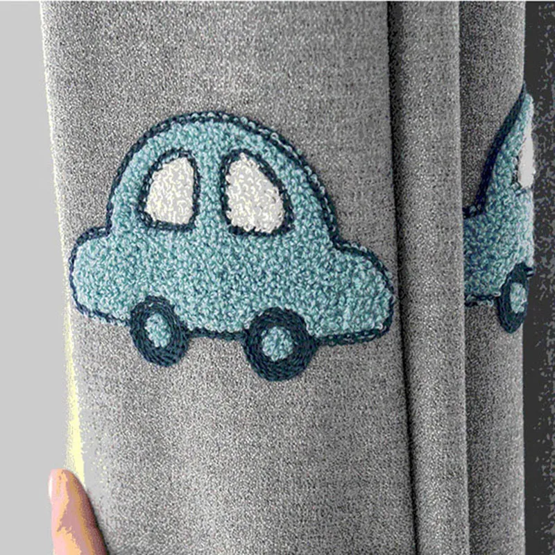 Cartoon Car Embroidery Children Boys Curtains For Kids Room Baby Room High-end Grey Blinds Drapes For Living Room Nursery #4
Cartoon Car Embroidery Children Boys Curtains For Kids Room Baby Room High-end Grey Blinds Drapes For Living Room Nursery #4