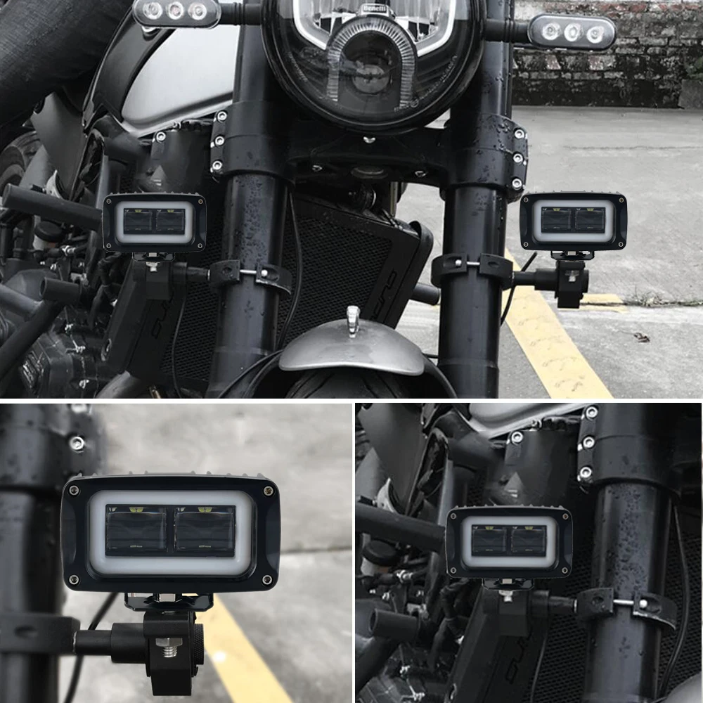 4 INCH 20W LED Driving Light Angel Eye 6000K LED Work Light Daytime Running Lights Fit For Offroad SUV Boat Truck Car Lights
4 INCH 20W LED Driving Light Angel Eye 6000K LED Work Light Daytime Running Lights Fit For Offroad SUV Boat Truck Car Lights