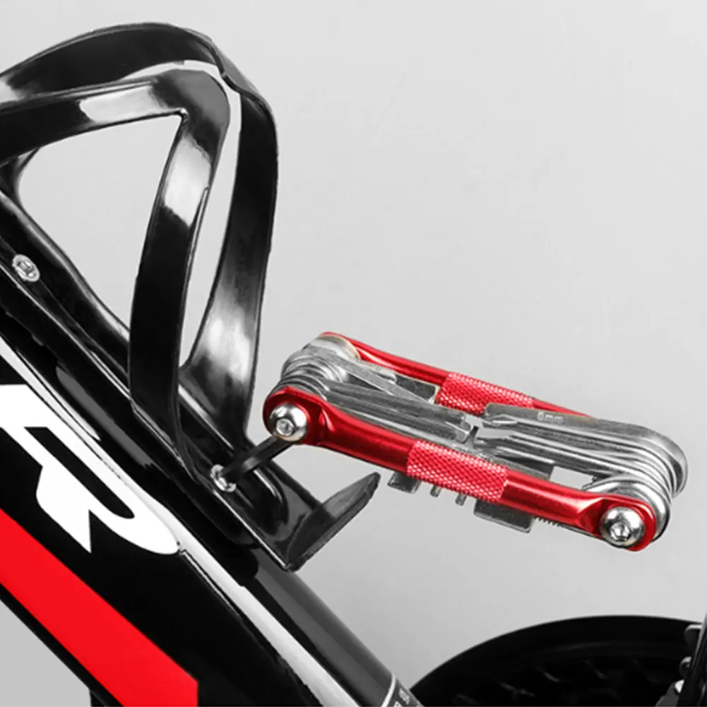 11-in-1 Design Multifunctional Folding Tool for Bicycle Bicycle Maintenance Tools
11-in-1 Design Multifunctional Folding Tool for Bicycle Bicycle Maintenance Tools