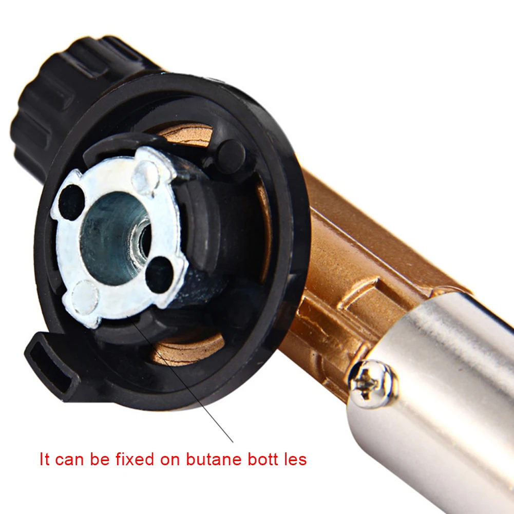 Outdoor Portable Picnic BBQ Gas Welding Torch Jet Flame Maker Butane Burner Ignition Nozzle Up to 1350 Celsius degree VIP csv
Outdoor Portable Picnic BBQ Gas Welding Torch Jet Flame Maker Butane Burner Ignition Nozzle Up to 1350 Celsius degree VIP csv