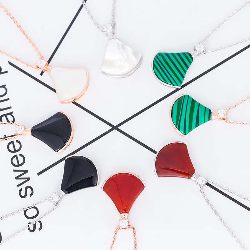 Summer party 925 classic fan necklace to show the charm of the collarbone chain gifts with the first choice
Summer party 925 classic fan necklace to show the charm of the collarbone chain gifts with the first choice