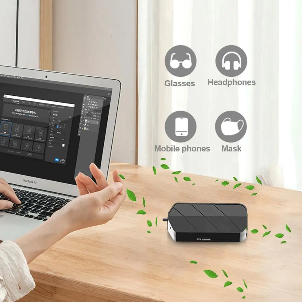 1200W Portable UVC Air Purifier USB Air Cleaner Emergency Lighting Negative Ion Air Freshener for Car Home
1200W Portable UVC Air Purifier USB Air Cleaner Emergency Lighting Negative Ion Air Freshener for Car Home