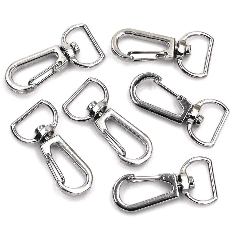 10Pcs Lobster Clasps For Key Chains Rings Metal Alloy Classic Silver Tone Jewelry DIY Findings 36x18mm
10Pcs Lobster Clasps For Key Chains Rings Metal Alloy Classic Silver Tone Jewelry DIY Findings 36x18mm