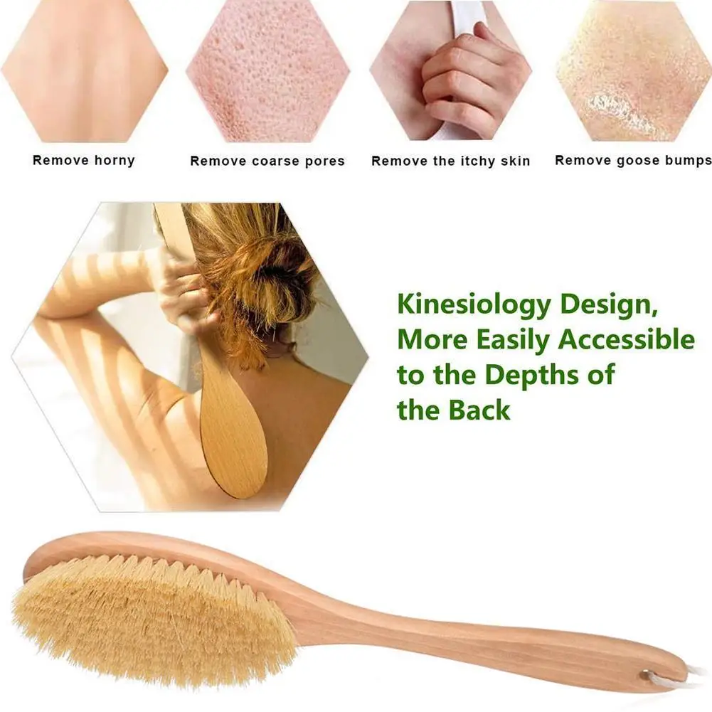 Sisal Natural Bristle Wooden Bath Shower Massage Scrubber Body Brush Dry Back Spa Skin Cactus Exfoliating P9U0
Sisal Natural Bristle Wooden Bath Shower Massage Scrubber Body Brush Dry Back Spa Skin Cactus Exfoliating P9U0