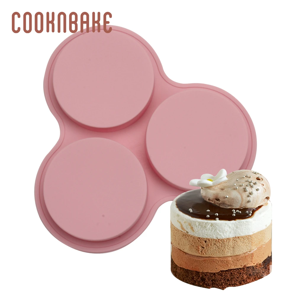 COOKNBAKE большая силиконовая форма для мыла ручной работы полимерный диск конфета