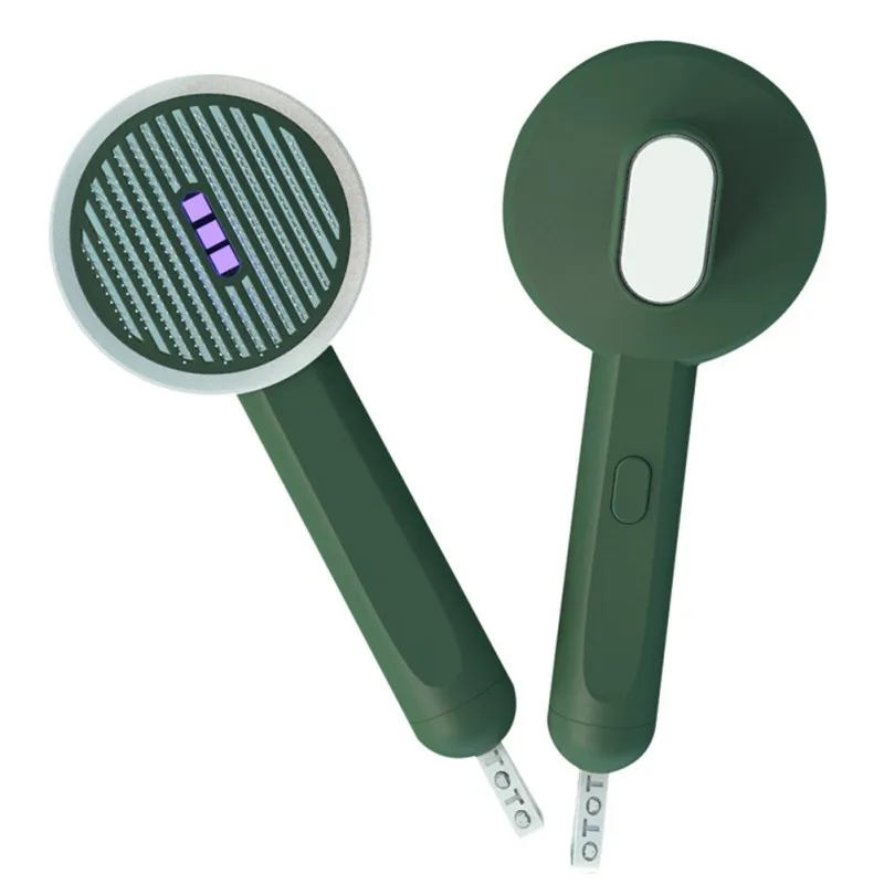 Automatic Dog Cat Hair Remover Profession Open Knot Comb UV Massage Brush Grooming Tools Hair Shedding Trimmer Comb
Automatic Dog Cat Hair Remover Profession Open Knot Comb UV Massage Brush Grooming Tools Hair Shedding Trimmer Comb
