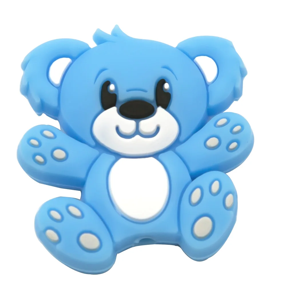 10PCS Hug the bear tooth care pacifier beads DIY accessory chain bisphenol a non-chewable soft baby teething product
10PCS Hug the bear tooth care pacifier beads DIY accessory chain bisphenol a non-chewable soft baby teething product