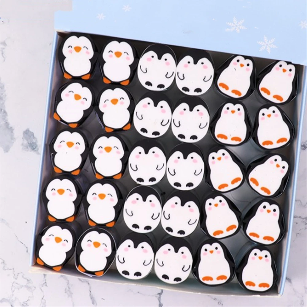 Cute Cartoon Penguin Eraser Rubber Students Stationery Kids Gifts School Office Correction Supplies Writing tools
Cute Cartoon Penguin Eraser Rubber Students Stationery Kids Gifts School Office Correction Supplies Writing tools