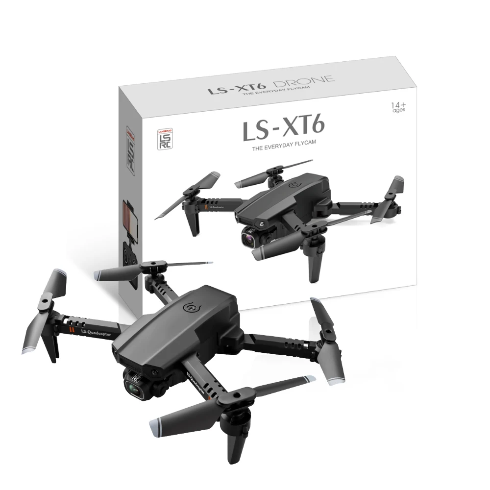 PEGI Latest RC Drone XT6 with HD Camera 4K DUAL Camera Mini Foldable Drones Wifi FPV Professional Quadcopter Toy Plane for Kids
PEGI Latest RC Drone XT6 with HD Camera 4K DUAL Camera Mini Foldable Drones Wifi FPV Professional Quadcopter Toy Plane for Kids