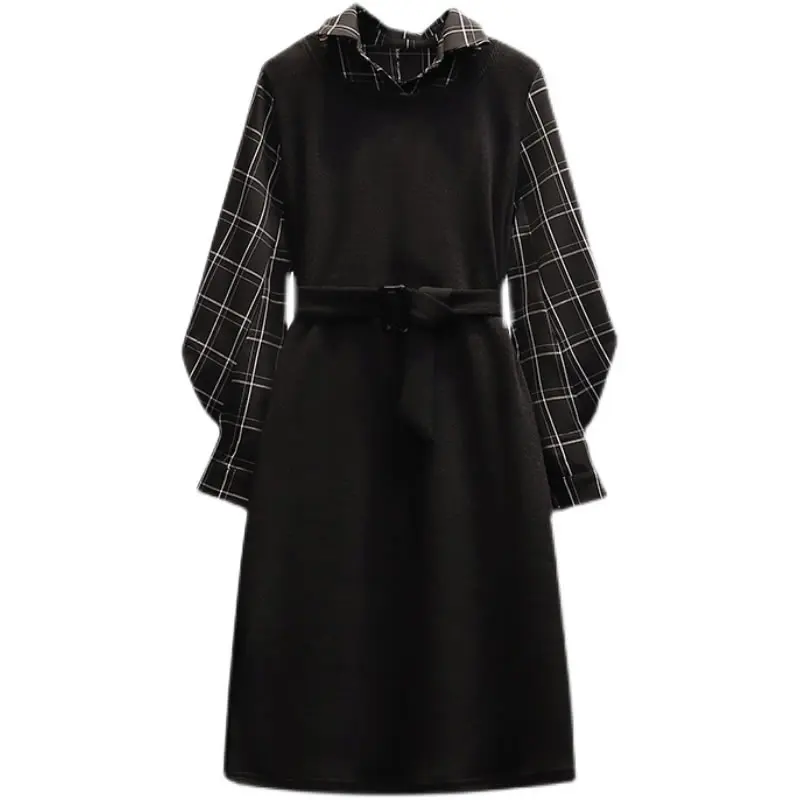 XITAO Plaid Dress Fashion New Women Patchwork False Two Piece Pullover 2021 Autumn Minority Elegant Loose Dress WMD2790
XITAO Plaid Dress Fashion New Women Patchwork False Two Piece Pullover 2021 Autumn Minority Elegant Loose Dress WMD2790