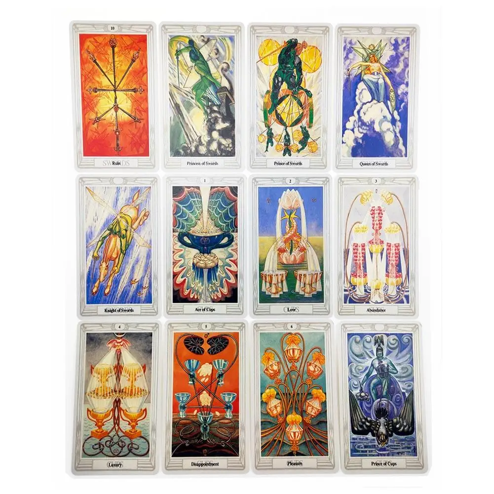 78 Cards Thoth Deborah Blake Manga Deck Playing Tarot Cards Magical Board Game Family Xmas Birthday Gift Board Games
78 Cards Thoth Deborah Blake Manga Deck Playing Tarot Cards Magical Board Game Family Xmas Birthday Gift Board Games