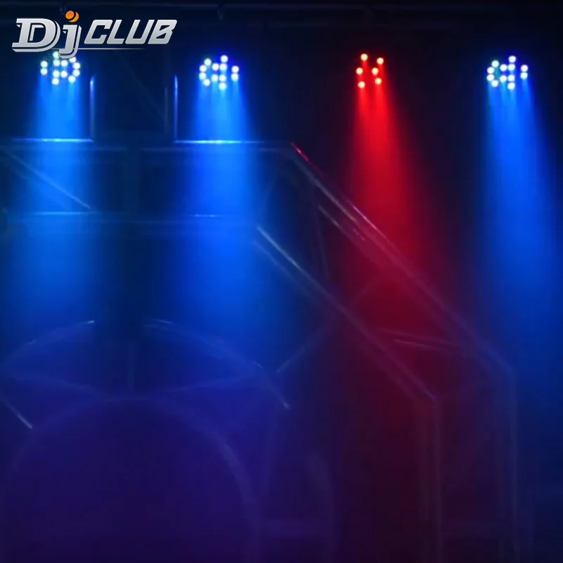 Par led 18X3 W rgb мыть DMX сценическое Освещение DJ Led вечерние светодиодные плоские для |