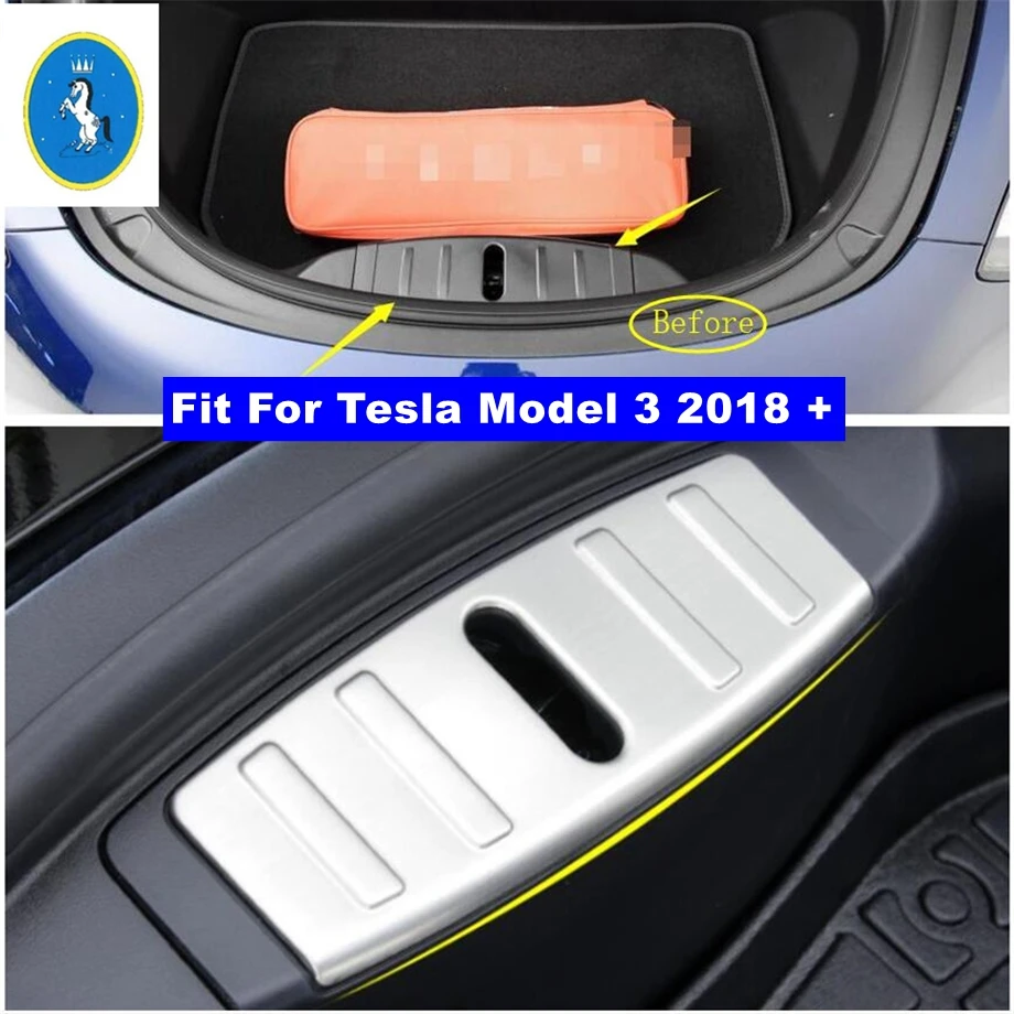 Accessories Car-styling Front Head Engine Trunk Box Luggage Protection Bumper Panel Cover Trim Fit For Tesla Model 3 2018 - 2021
Accessories Car-styling Front Head Engine Trunk Box Luggage Protection Bumper Panel Cover Trim Fit For Tesla Model 3 2018 - 2021