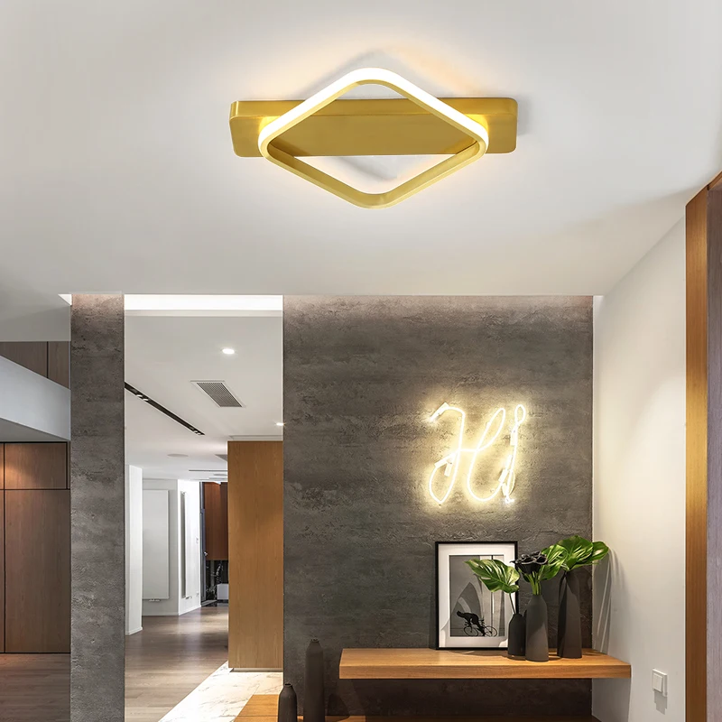 Gold frame Modern Led Ceiling Light 110V 220V Small Ceiling Lamp for Living room Bedroom Dining room Aisle Lamp Corridor Ligh
Gold frame Modern Led Ceiling Light 110V 220V Small Ceiling Lamp for Living room Bedroom Dining room Aisle Lamp Corridor Ligh
