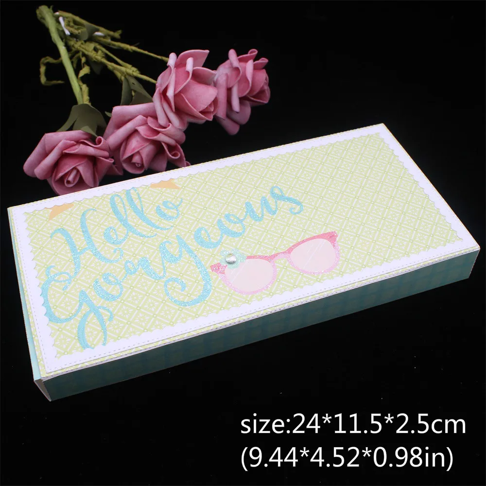 KSCRAFT Slimline Bulky Envelope Metal Cutting Dies Stencils for Scrapbooking/photo album Decorative Embossing DIY Paper Cards 
KSCRAFT Slimline Bulky Envelope Metal Cutting Dies Stencils for Scrapbooking/photo album Decorative Embossing DIY Paper Cards