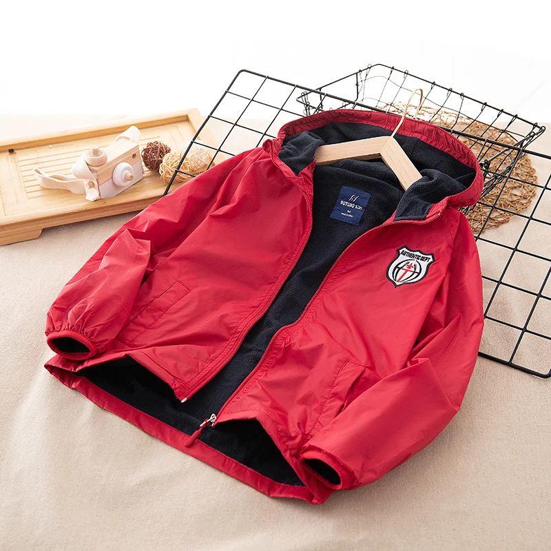 2021 Brand Spring Children Jacket For Kids Coat Hoodie Outerwear Warm Polar Fleece Casual Clothes Windproof Waterproof For 4-13T
2021 Brand Spring Children Jacket For Kids Coat Hoodie Outerwear Warm Polar Fleece Casual Clothes Windproof Waterproof For 4-13T