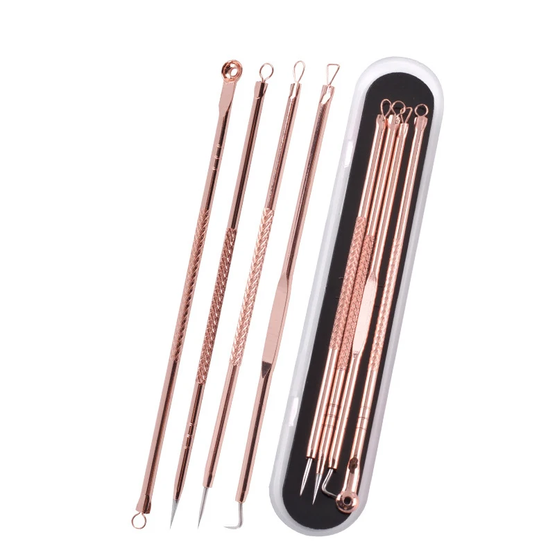 4 Pieces Women Beauty Pimple Blemish Comedone Acne Needle Extractor Remover Tools Deep Cleansing
4 Pieces Women Beauty Pimple Blemish Comedone Acne Needle Extractor Remover Tools Deep Cleansing