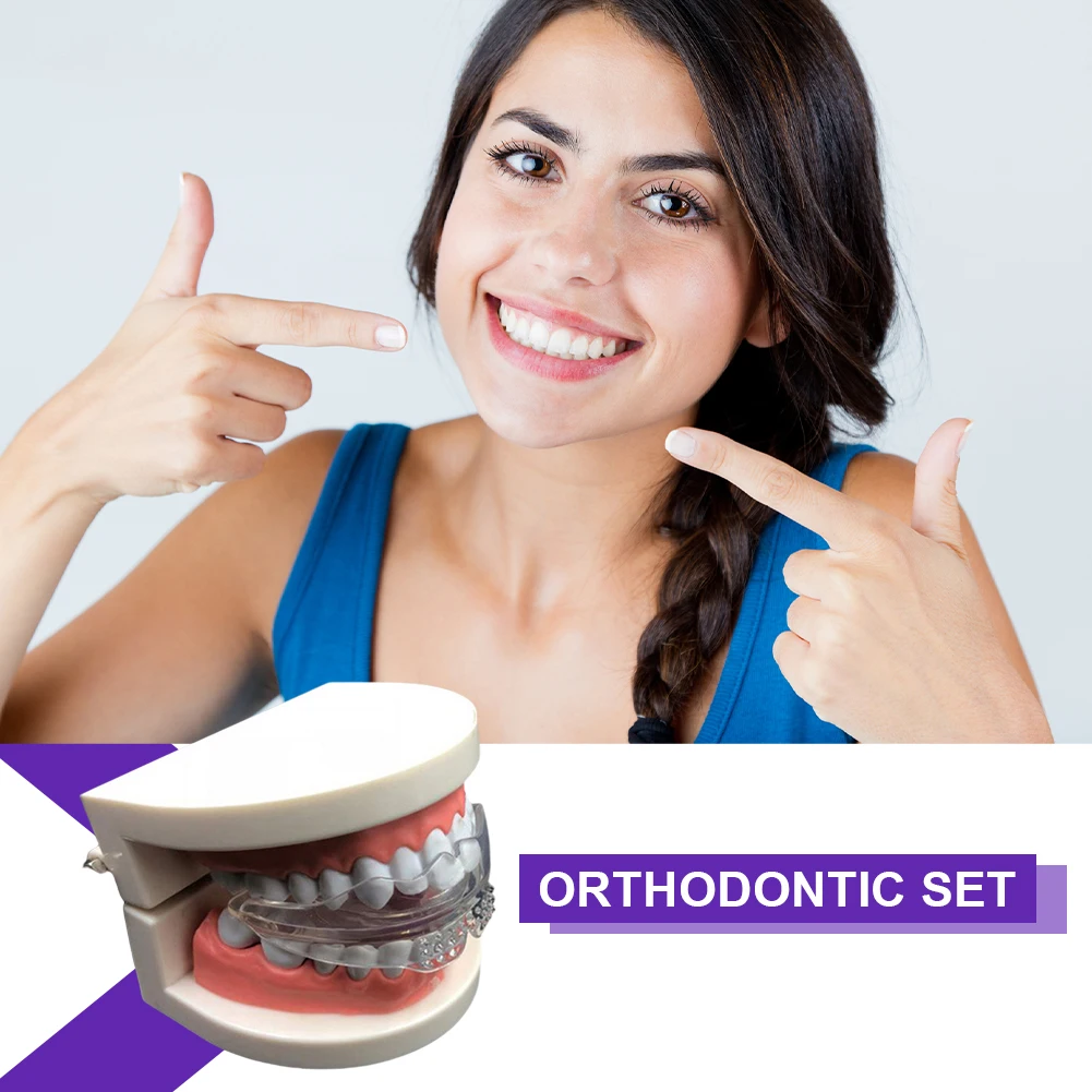 1Pc Dental Orthodontic Braces Appliance Braces Alignment Trainer Teeth Retainer Bruxism Mouth Guard Teeth Straightener
1Pc Dental Orthodontic Braces Appliance Braces Alignment Trainer Teeth Retainer Bruxism Mouth Guard Teeth Straightener