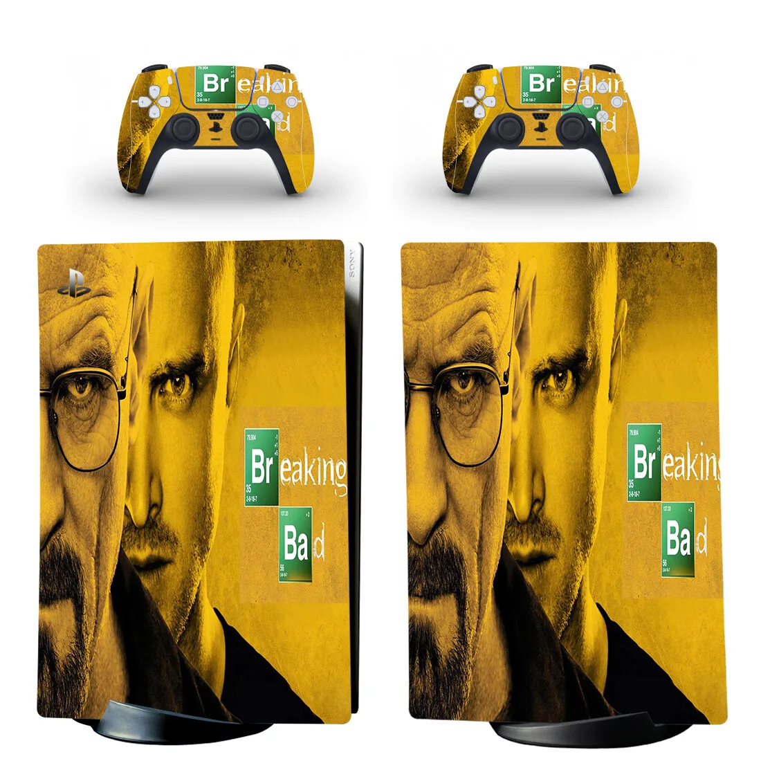 Breaking Bad PS5 Digital Skin Sticker for Playstation 5 Console & 2 Controllers Decal Vinyl Protective Skins
Breaking Bad PS5 Digital Skin Sticker for Playstation 5 Console & 2 Controllers Decal Vinyl Protective Skins