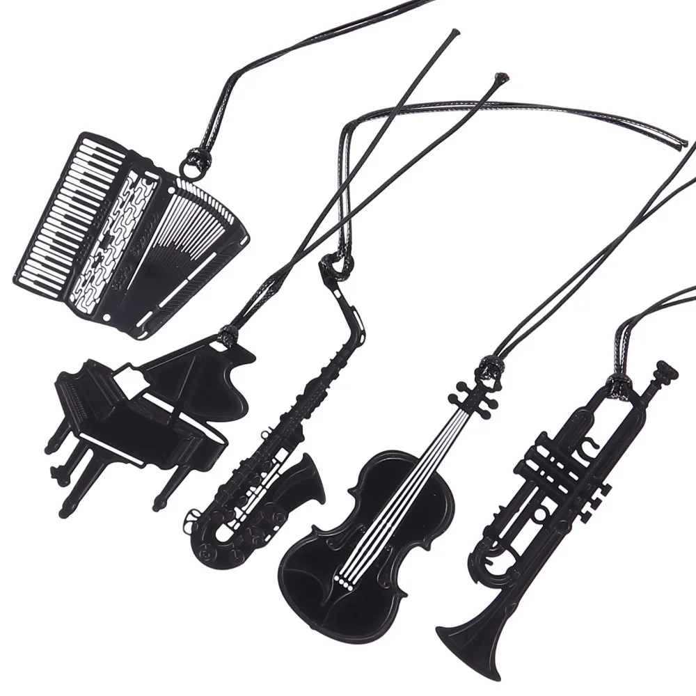 5pcs Delicate Musical Instruments Decorative Metal Page Marker
5pcs Delicate Musical Instruments Decorative Metal Page Marker