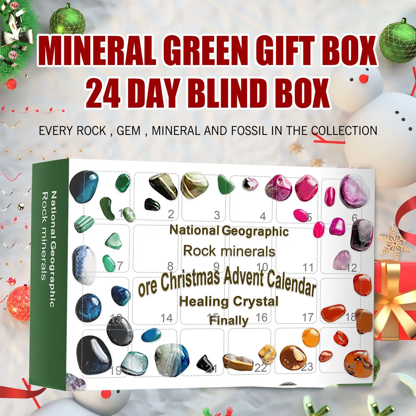 Present Dig Collection Kit Ore Gift Box Childhood Education Toys Countdown Toys Geographic Rock Mineral Fossil
Present Dig Collection Kit Ore Gift Box Childhood Education Toys Countdown Toys Geographic Rock Mineral Fossil