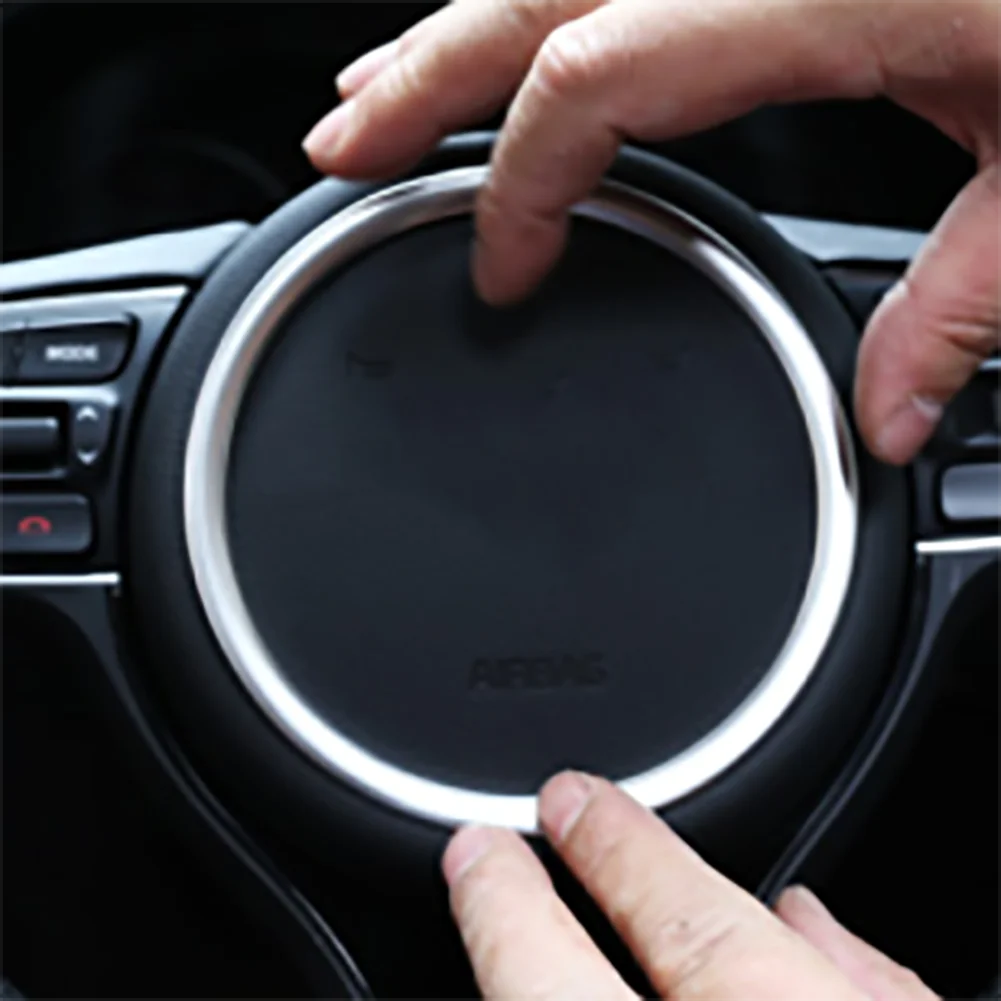 Новая хромированная внутренняя накладка на рулевое колесо, Накладка для Kia Sportage KX5 2016-2017
Новая хромированная внутренняя накладка на рулевое колесо, Накладка для Kia Sportage KX5 2016-2017