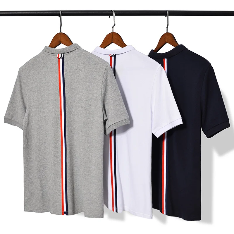 Fashion 2021 Brand T-Shirt Men Women Couple Short Casual Clothing Slim Summer Turn-down Collar Cotton Striped T Shirts
Fashion 2021 Brand T-Shirt Men Women Couple Short Casual Clothing Slim Summer Turn-down Collar Cotton Striped T Shirts
