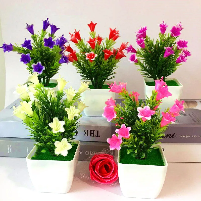 1Pc Artificial Flower Grass Potted Artificial Plants Plastic Flowers Household Wedding Spring Summer Living Room Decor Flower
1Pc Artificial Flower Grass Potted Artificial Plants Plastic Flowers Household Wedding Spring Summer Living Room Decor Flower