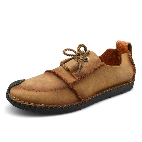 Dacomfy Leather Men Shoes Handmade Men's Casual Loafers Shoes Waterproof Breathable Walk Shoes Comfortable Sneakers Moccasins
Dacomfy Leather Men Shoes Handmade Men's Casual Loafers Shoes Waterproof Breathable Walk Shoes Comfortable Sneakers Moccasins