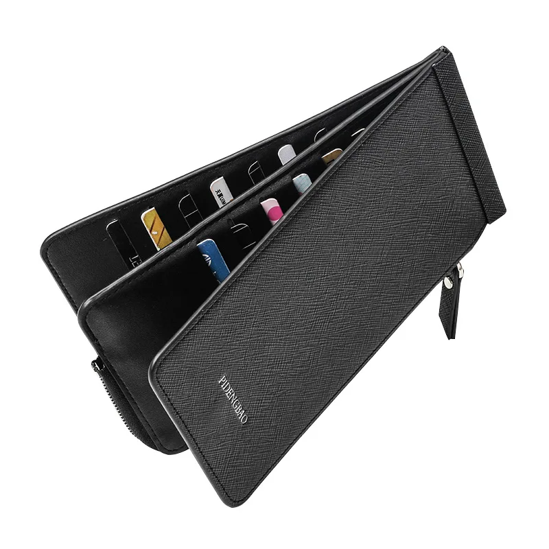 Men Wallet Credit Card Holder Leather ID Card Case Bank Wallet Large Capacity Bifold Clutch Phone Bag Hasp Cowskin Card Purse
Men Wallet Credit Card Holder Leather ID Card Case Bank Wallet Large Capacity Bifold Clutch Phone Bag Hasp Cowskin Card Purse