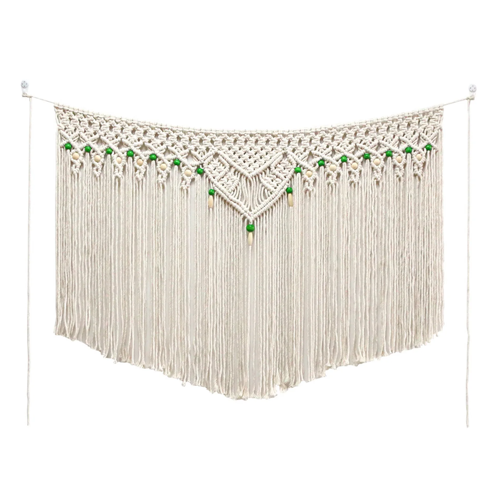 100x65cm Large Macrame Wall Hanging Tapestry Bohemian Style Crafts Hand Woven Tapestry Pendant Home Room Decoration Heathly
100x65cm Large Macrame Wall Hanging Tapestry Bohemian Style Crafts Hand Woven Tapestry Pendant Home Room Decoration Heathly