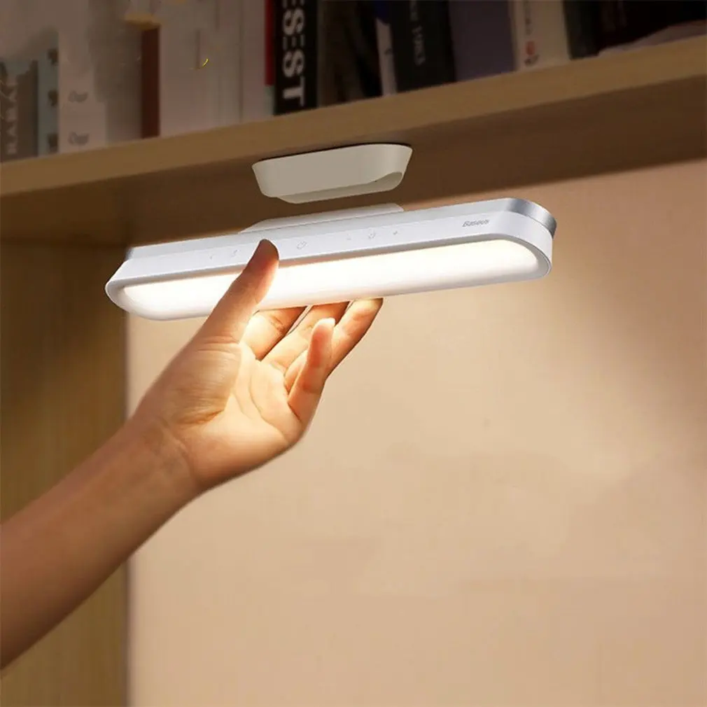 Desk Lamp Hanging Magnetic LED Table Lamp Chargeable Stepless Dimming Cabinet Light Night Light For Closet Wardrobe
Desk Lamp Hanging Magnetic LED Table Lamp Chargeable Stepless Dimming Cabinet Light Night Light For Closet Wardrobe