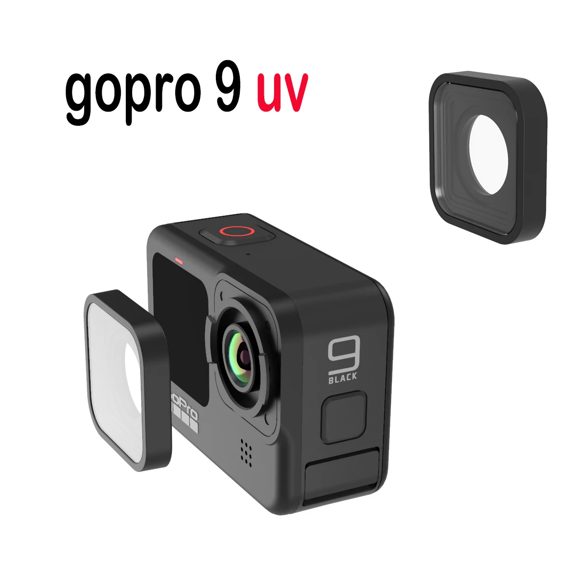 For GoPro 9 UV Filter Ultraviolet Protective Lens Cover Protector Replacement Part For GoPro 9 Black Sport Camera Accessories
For GoPro 9 UV Filter Ultraviolet Protective Lens Cover Protector Replacement Part For GoPro 9 Black Sport Camera Accessories