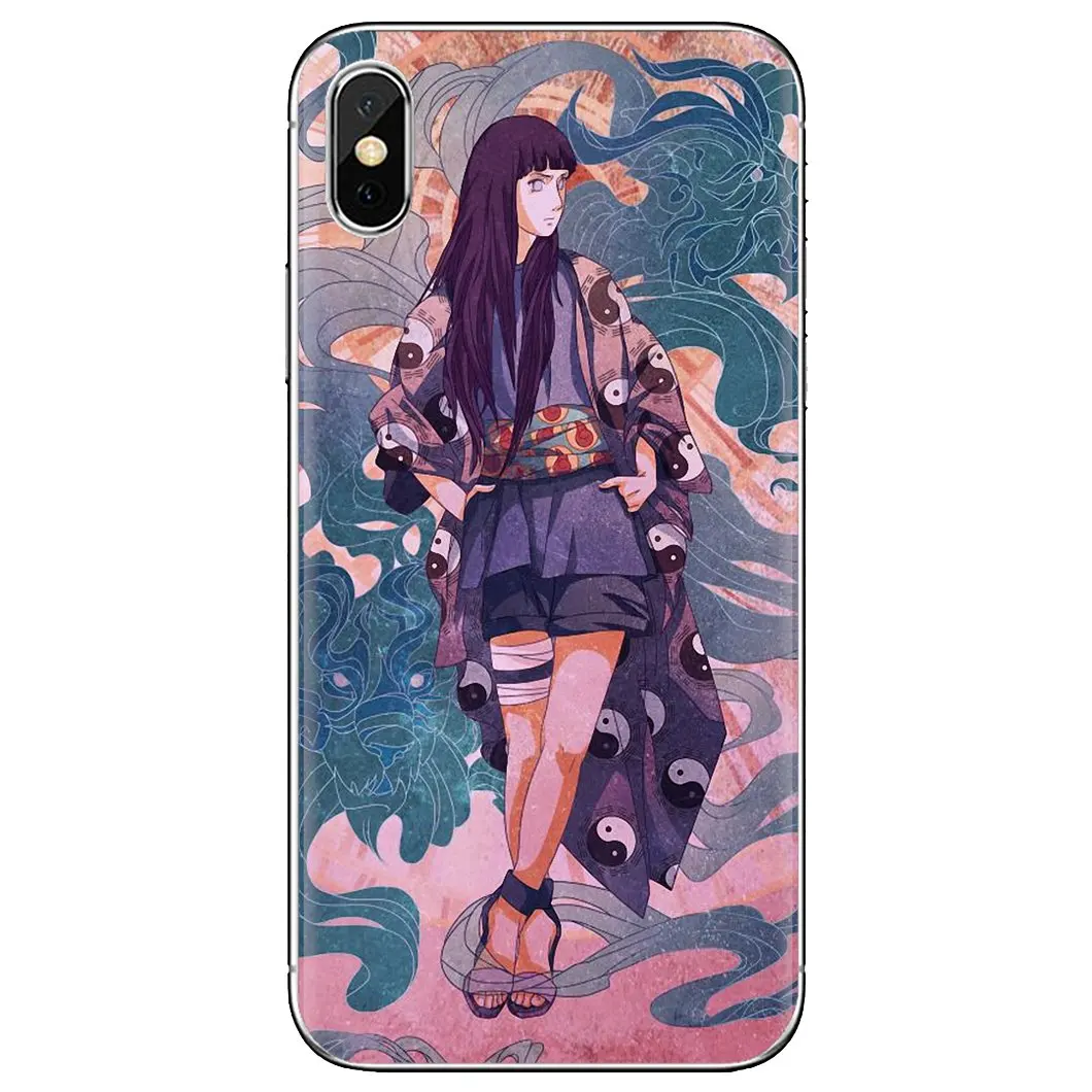 Силиконовый чехол для телефона Huawei G7 G8 P7 P8 P9 P10 P20 P30 Lite Mini Pro P Smart 2017 2018 2019 hinata hyuga Naruto