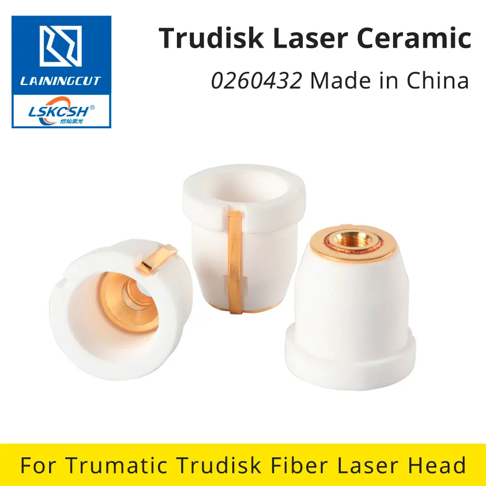 Лазерная керамическая деталь LSKCSH Trudisk 0260432 для станок резки Trumatic оптовая продажа