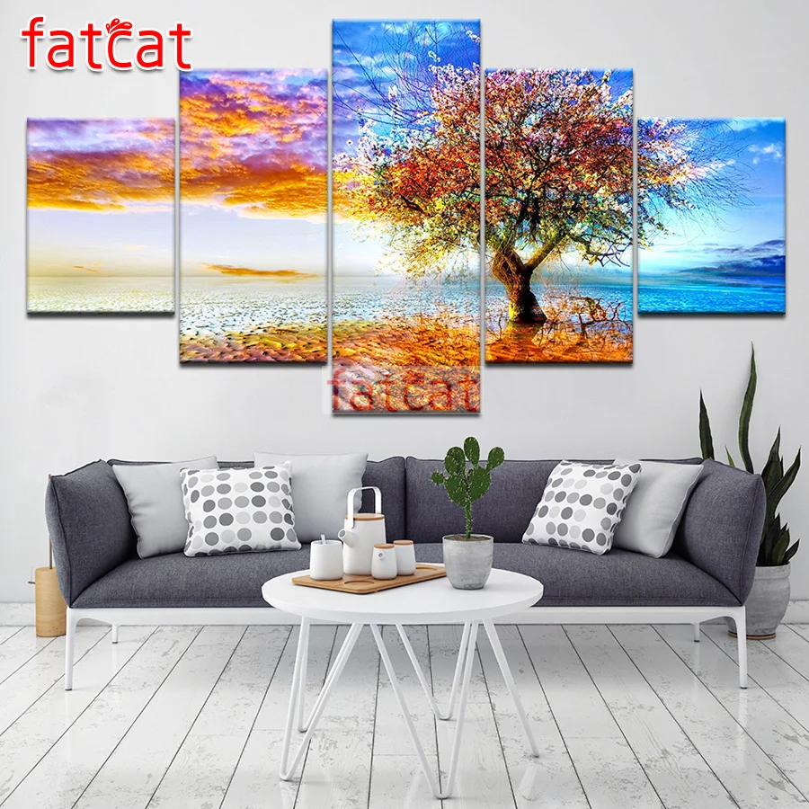 FATCAT абстрактный дерево 5 шт. Diy алмазная живопись полный квадратный круглый дрель Алмазная мозаика, алмазная вышивка продажи домашнего укра...
FATCAT абстрактный дерево 5 шт. Diy алмазная живопись полный квадратный круглый дрель Алмазная мозаика, алмазная вышивка продажи домашнего укра...