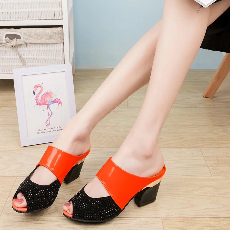 Тапочки Pantuflas на каблуке, женская обувь, модные летние сандалии с открытым носком, Женские Повседневные тапочки, обувь Trendyol Chaussure
Тапочки Pantuflas на каблуке, женская обувь, модные летние сандалии с открытым носком, Женские Повседневные тапочки, обувь Trendyol Chaussure