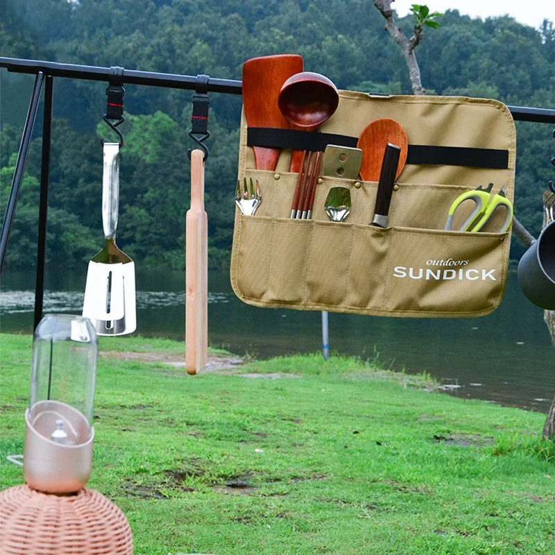 Picnic Cutlery Roll Oxford Cloth Outdoor Camping Tableware Storage Bag Portable Barbecue Cutlery Organizer Hanging Bag
Picnic Cutlery Roll Oxford Cloth Outdoor Camping Tableware Storage Bag Portable Barbecue Cutlery Organizer Hanging Bag