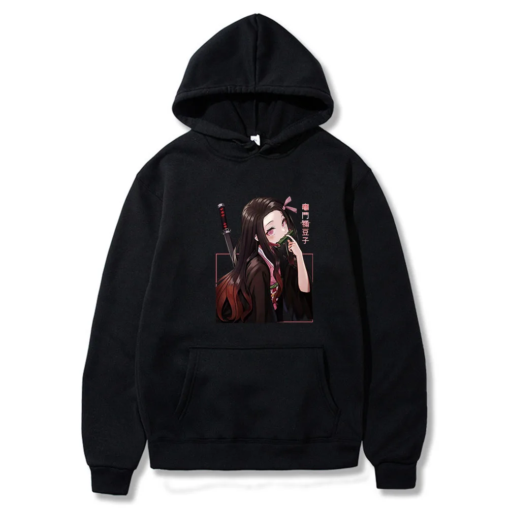 Cute Anime Demon Slayer Printed Hoodie Woman 2021 Kawaii Comfort Killua Baka Harajuku Casual Hoodies Fashion Lace-up Women Hoody
Cute Anime Demon Slayer Printed Hoodie Woman 2021 Kawaii Comfort Killua Baka Harajuku Casual Hoodies Fashion Lace-up Women Hoody