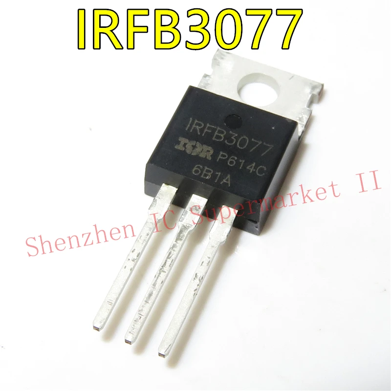Новый и оригинальный IRFB3077 TO-220 75A 210A в наличии 
Новый и оригинальный IRFB3077 TO-220 75A 210A в наличии