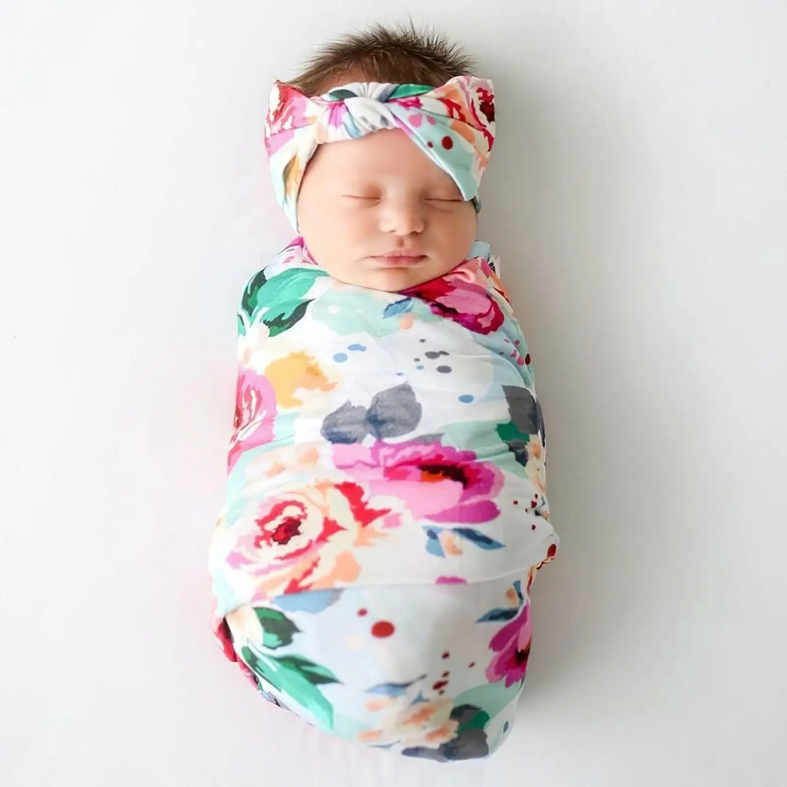 Safe Stretch Wrap Soft Swaddle Foldable Colorful Receiving Blanket Newborn Stretch Wrap Swaddle For Kids Floral Print Blanket
Safe Stretch Wrap Soft Swaddle Foldable Colorful Receiving Blanket Newborn Stretch Wrap Swaddle For Kids Floral Print Blanket