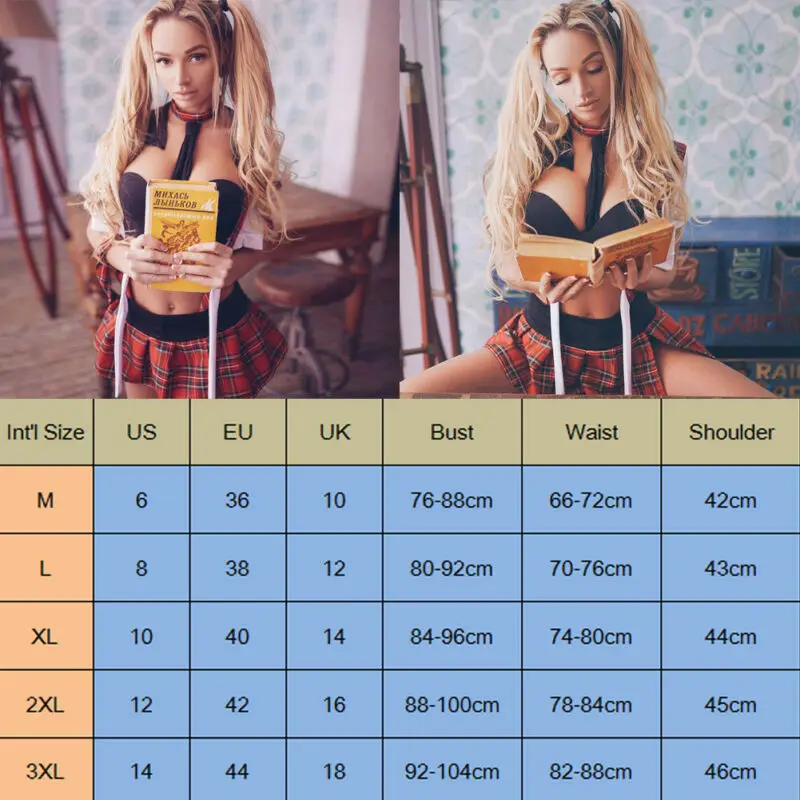 2pcs Women Sexy Uniform Maid Sleepwear New Babydoll Erotic Lingerie Nightdress Pajamas Sets Student Girl Costume Cosplay Outfits
2pcs Women Sexy Uniform Maid Sleepwear New Babydoll Erotic Lingerie Nightdress Pajamas Sets Student Girl Costume Cosplay Outfits