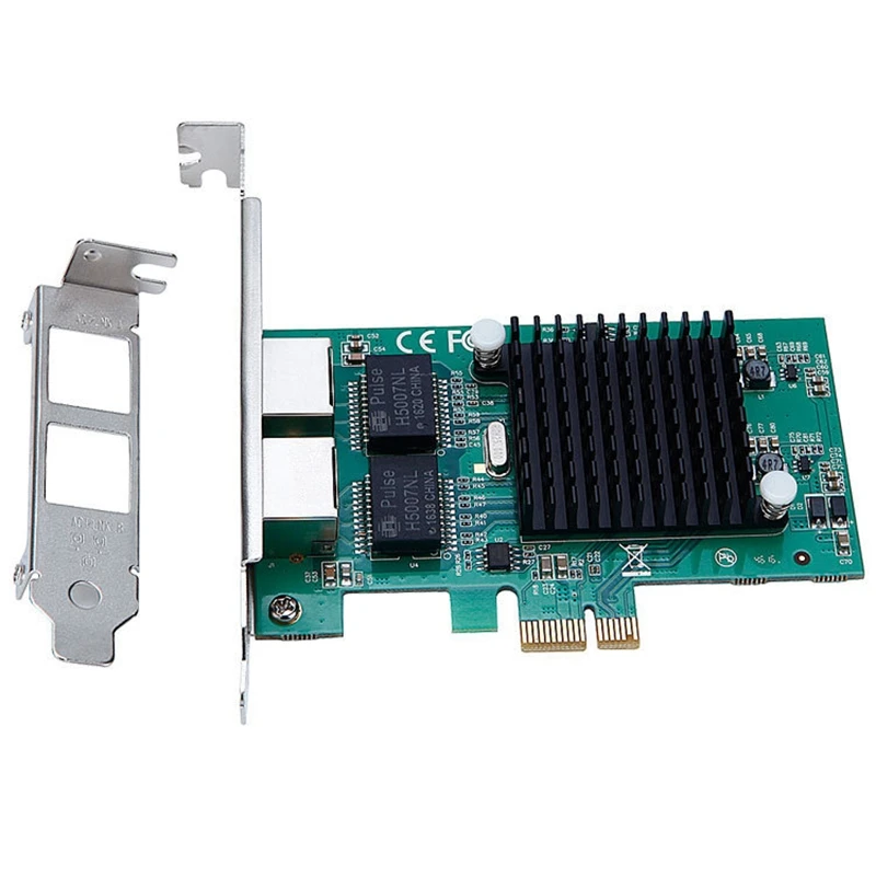 Network Card 82575 Dual Port RJ45 Port NIC 10/100/1000 Gigabit PCI Express Pcie X1 Network Adapter Cards Adapter TXA020
Network Card 82575 Dual Port RJ45 Port NIC 10/100/1000 Gigabit PCI Express Pcie X1 Network Adapter Cards Adapter TXA020