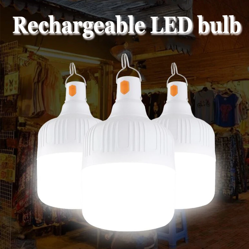 Portable USB Rechargeable Mobile LED Lamp Bulbs Outdoor Emergency Light Hook Up Camping Light Energy-saving Lamps Night Light
Portable USB Rechargeable Mobile LED Lamp Bulbs Outdoor Emergency Light Hook Up Camping Light Energy-saving Lamps Night Light