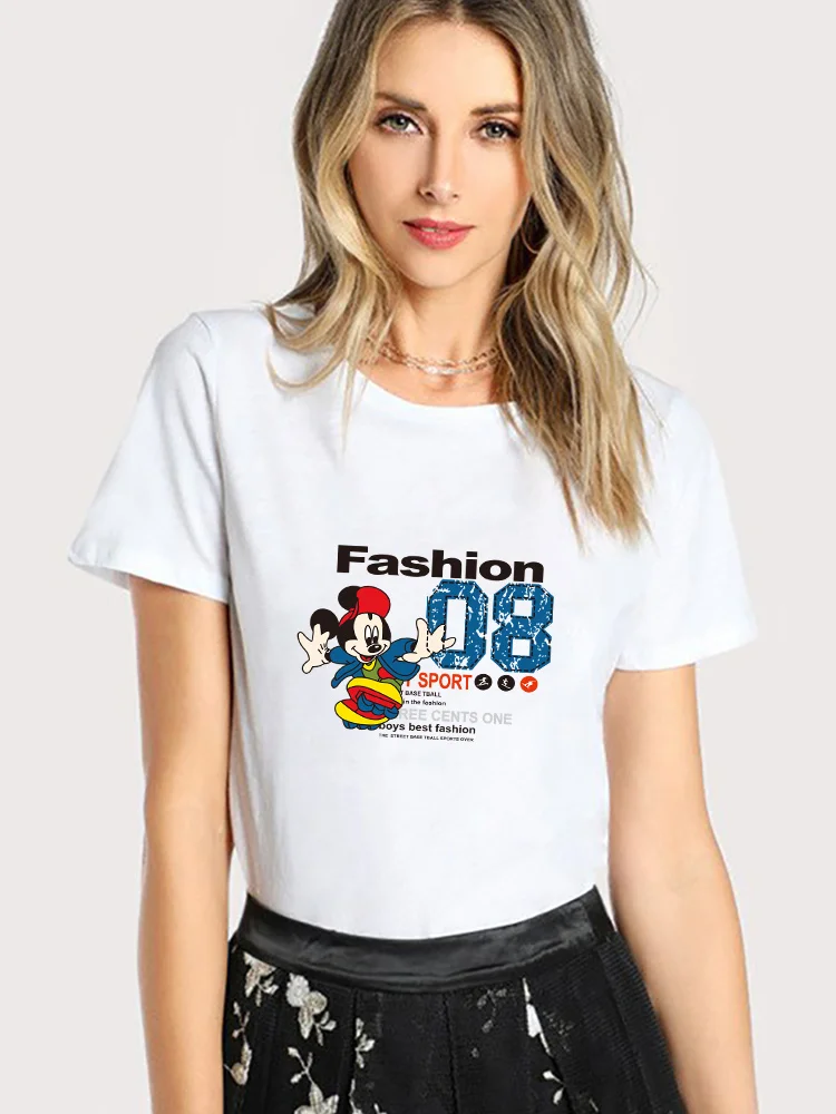 Disney Fashion 08 Sport Skateboard Wear T-Shirt Unisex Clothes 2022 New Mickey Mouse Summer Top Printed T Shirts Ropa Edgy Mujer
Disney Fashion 08 Sport Skateboard Wear T-Shirt Unisex Clothes 2022 New Mickey Mouse Summer Top Printed T Shirts Ropa Edgy Mujer