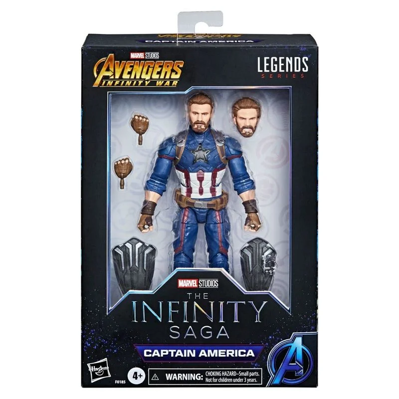 Hasbro Marvel Legends Avengers Captain America 6 Icnh Movable Joints Action Figure Collection Gifts Toys Model
Hasbro Marvel Legends Avengers Captain America 6 Icnh Movable Joints Action Figure Collection Gifts Toys Model