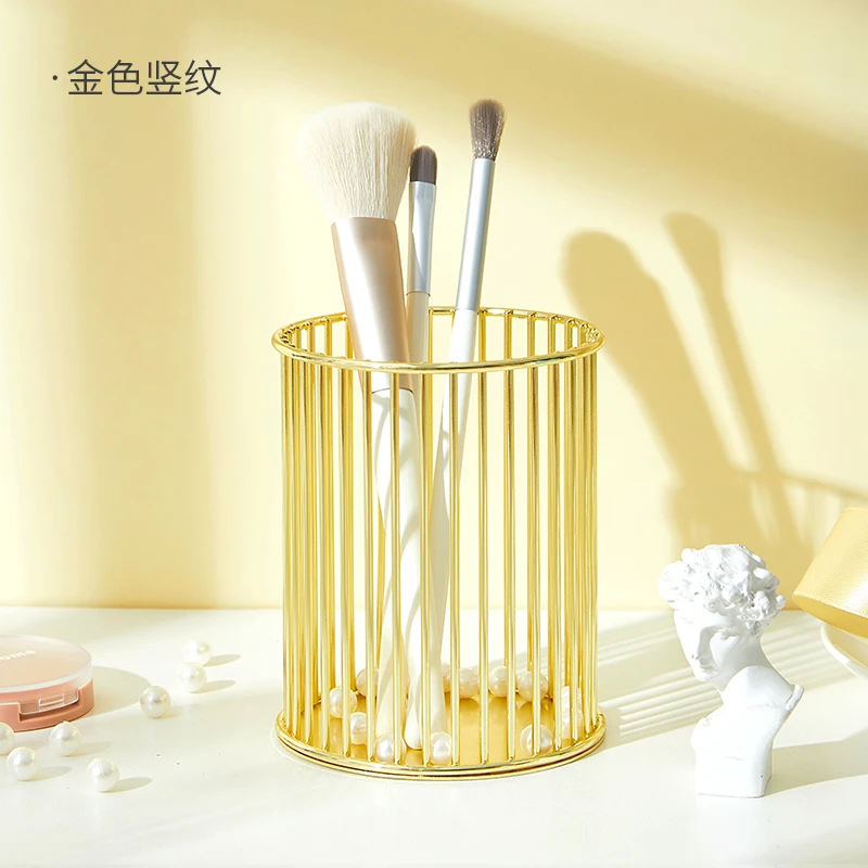 Stationery Metal Gold Rose Desktop Pen Holder For School Boy Girl Gift Office Accessories Organizer Makeup Brush Pencil Box
Stationery Metal Gold Rose Desktop Pen Holder For School Boy Girl Gift Office Accessories Organizer Makeup Brush Pencil Box