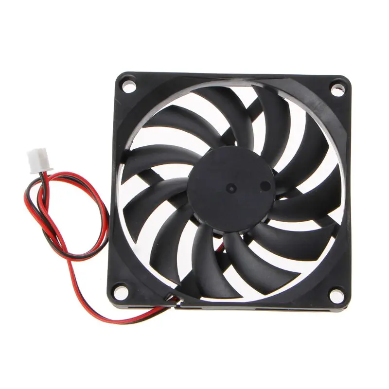 24V 2-Pin 80x80x10mm PC Computer CPU System Heatsink Brushless Cooling Fan 8010 N84A
24V 2-Pin 80x80x10mm PC Computer CPU System Heatsink Brushless Cooling Fan 8010 N84A