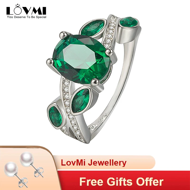 Trendy Women Jewelry Silver Color Green Gems Flower Shape Female Ring For Engagement Wedding Party Green Zircon Accessories
Trendy Women Jewelry Silver Color Green Gems Flower Shape Female Ring For Engagement Wedding Party Green Zircon Accessories