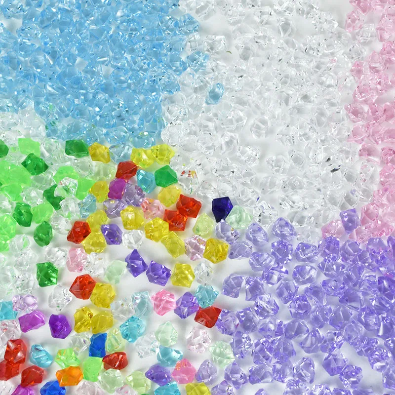 95-100pc Colorful Aquarium Acrylic Stone Crystal Ice Cubes Decor Vase Filler Pebble Fish Tank Accessories DIY Jewelry Decoration
95-100pc Colorful Aquarium Acrylic Stone Crystal Ice Cubes Decor Vase Filler Pebble Fish Tank Accessories DIY Jewelry Decoration